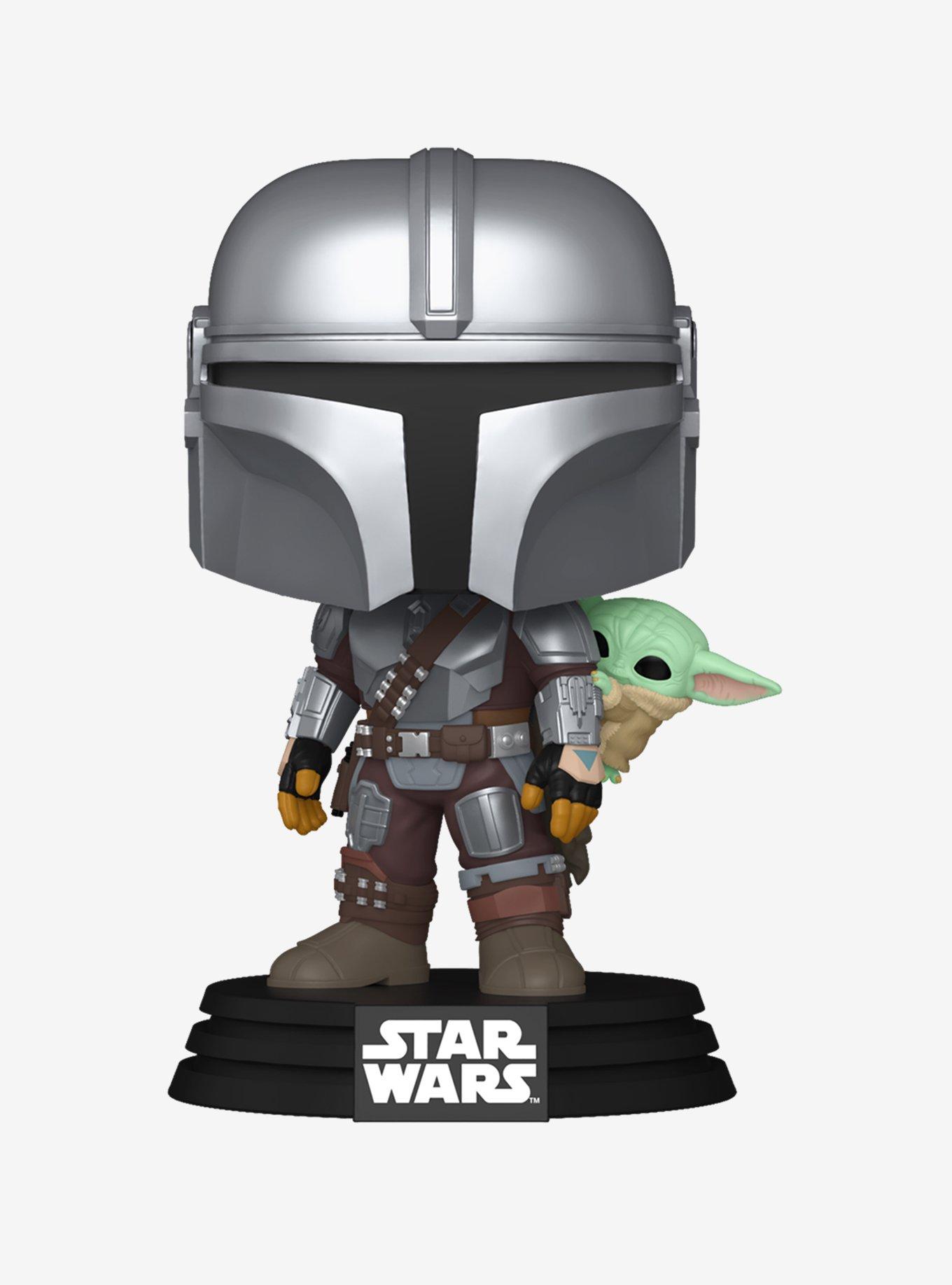 Funko Star Wars Pop! The Mandalorian With Grogu Vinyl Bobble-Head, , hi-res