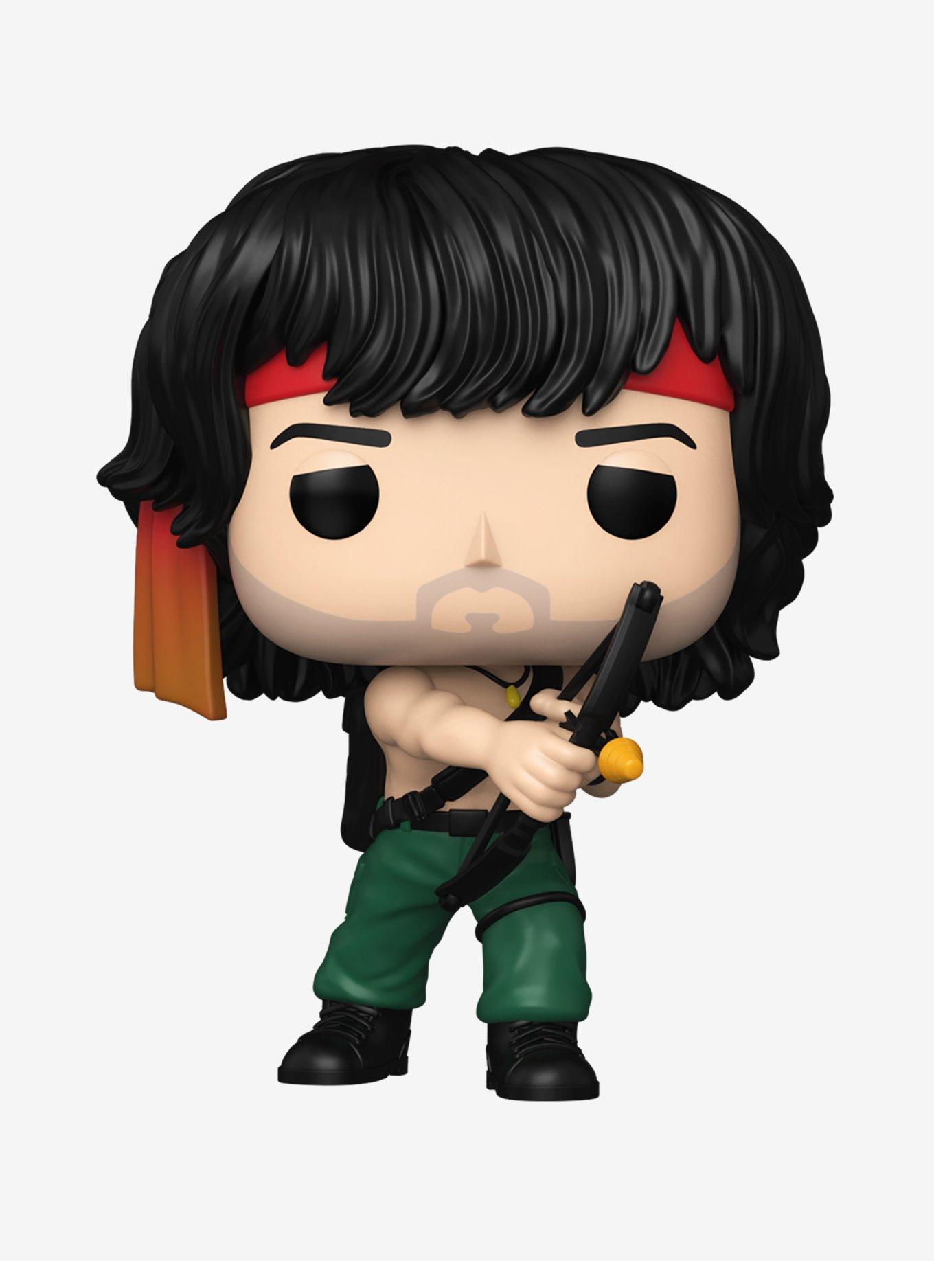 Funko Rambo: First Blood Part II Pop! Movies Rambo With Bow Vinyl Figure, , hi-res