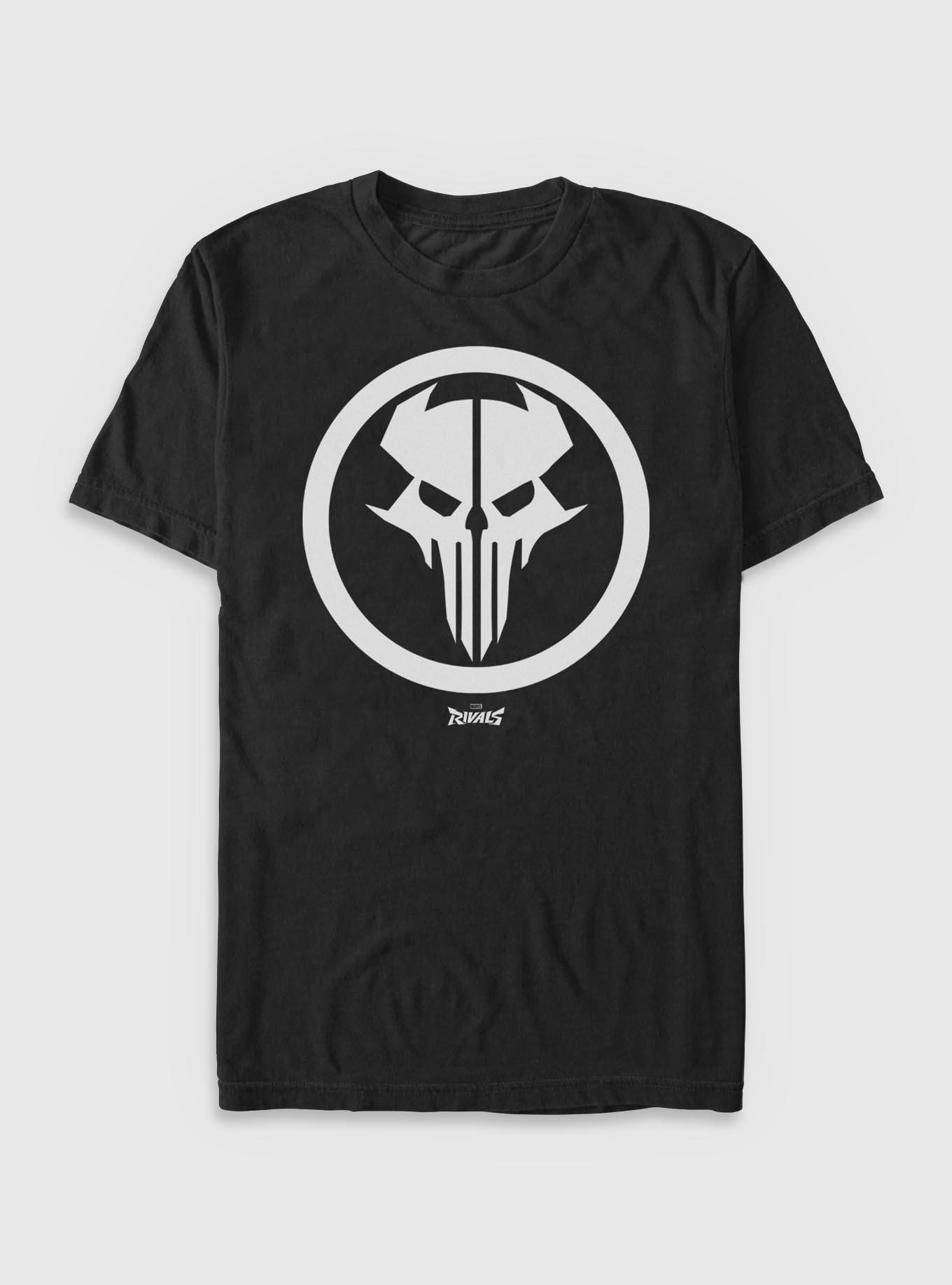 Marvel Rivals Punisher Dangan Ronin Symbol T-Shirt Hot Topic Exclusive, , hi-res