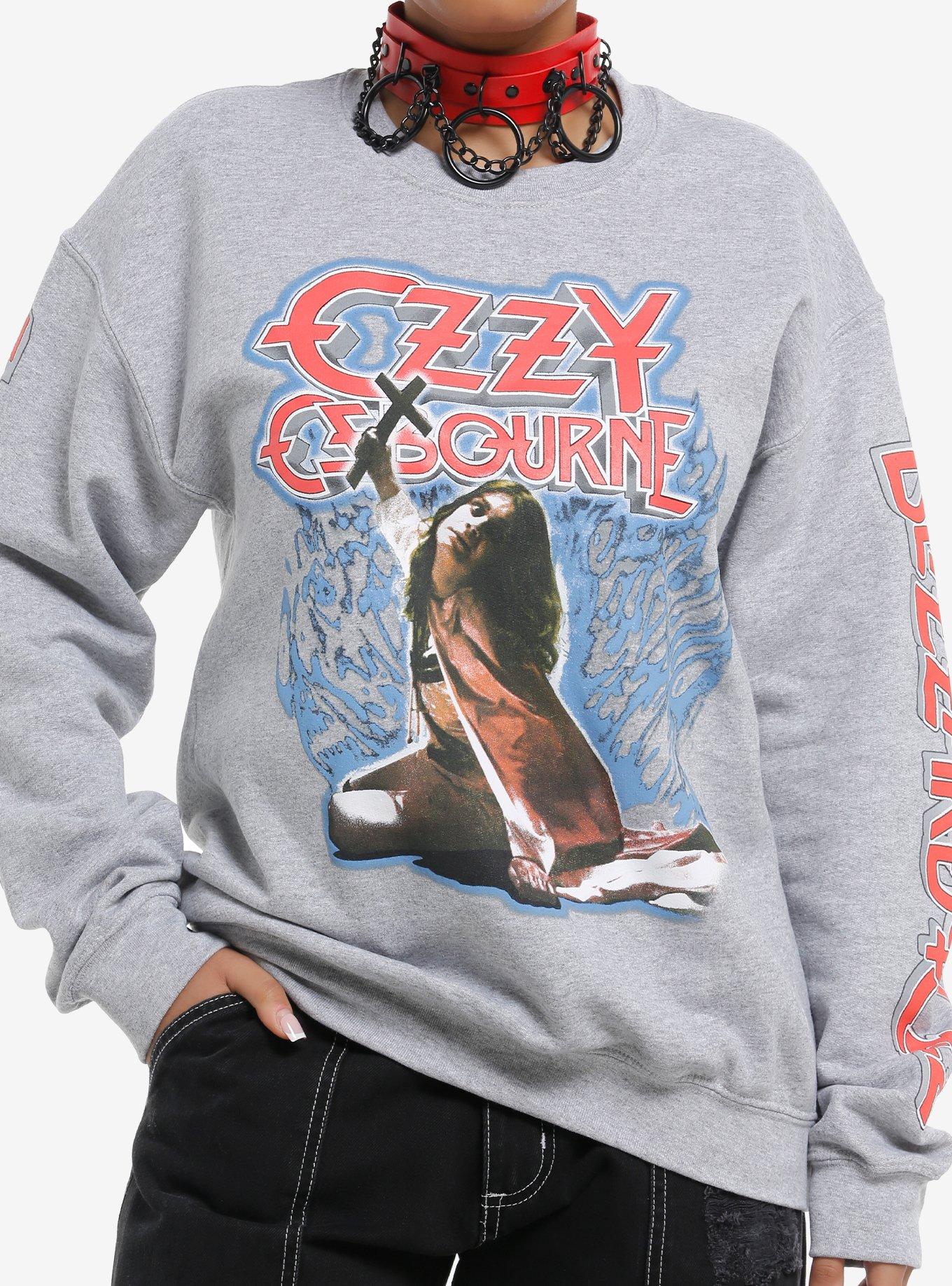 Ozzy Osbourne Blizzard Of Ozz Tracklist Crewneck Sweater, , hi-res
