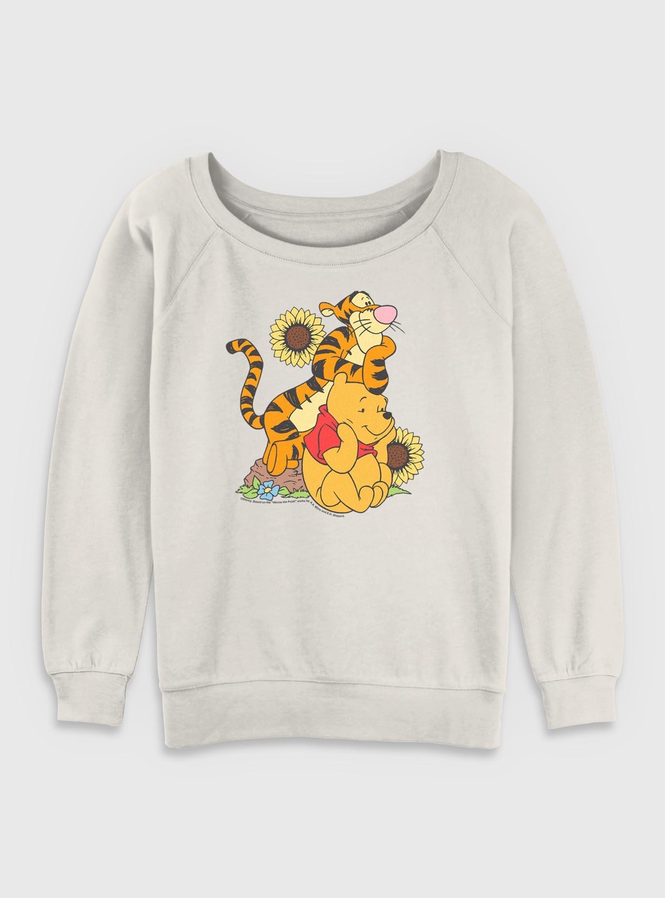 Disney Winnie The Pooh With Tigger Womens Slouchy Sweatshirt, , hi-res