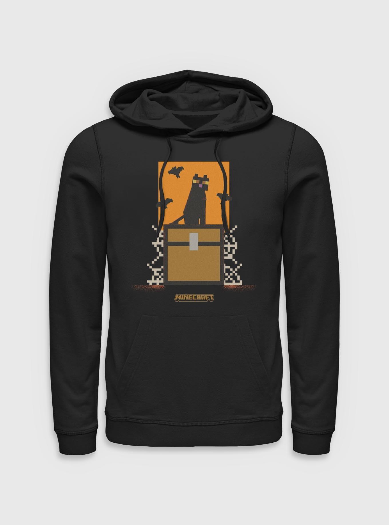 Minecraft Cat And Bats Hoodie, , hi-res