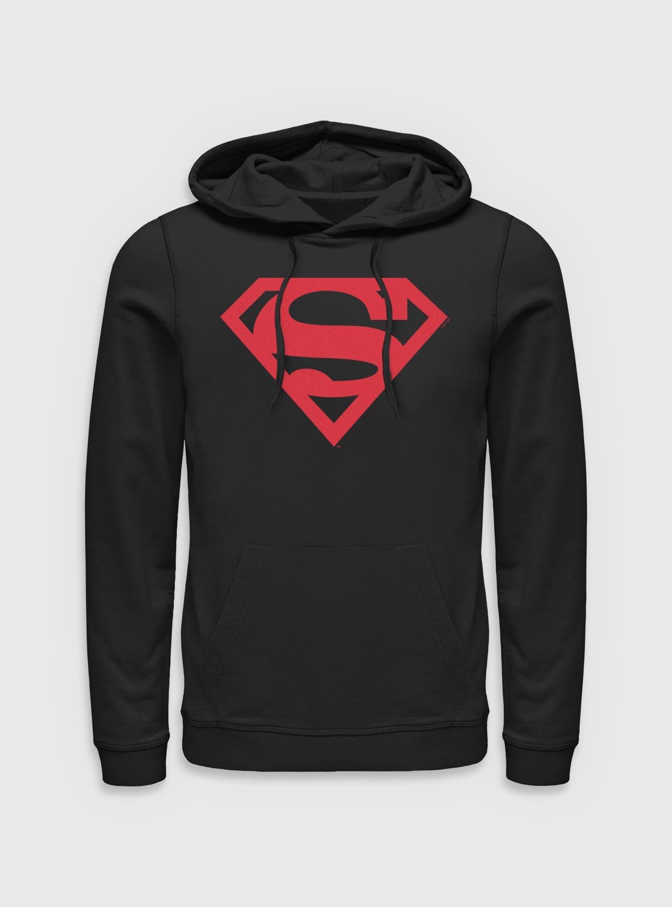 DC Superman Big Super Emblem Hoodie, , hi-res