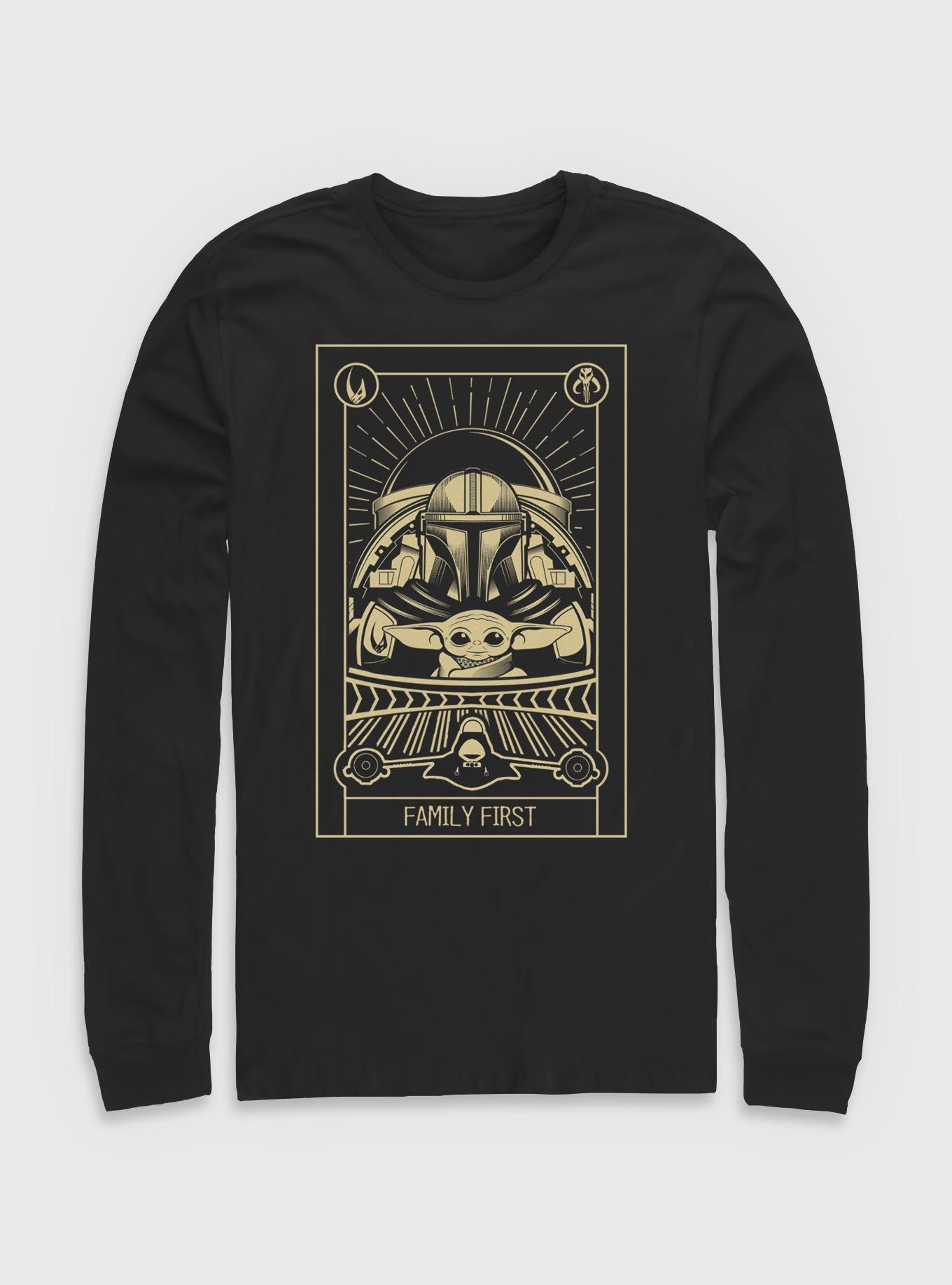 Star Wars The Mandalorian Family First Tarot Long Sleeve T-Shirt, , hi-res