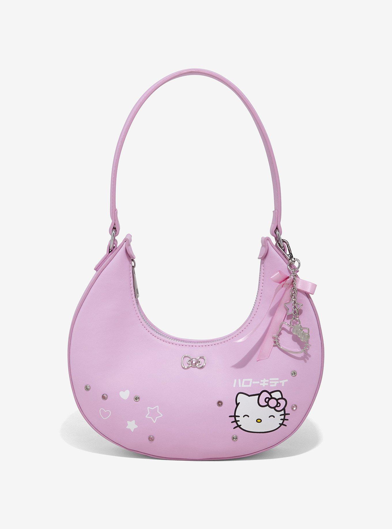 Her Universe Hello Kitty Pink Charm Shoulder Bag, , hi-res