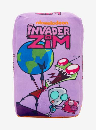 Invader Zim VHS Tape Pillow | Hot Topic