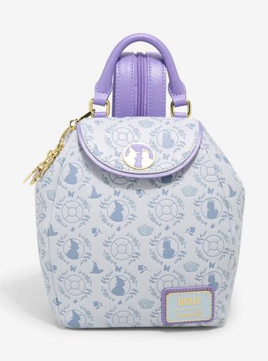 Loungefly Wicked Silhouette Micro Mini Backpack | Hot Topic display picture 1