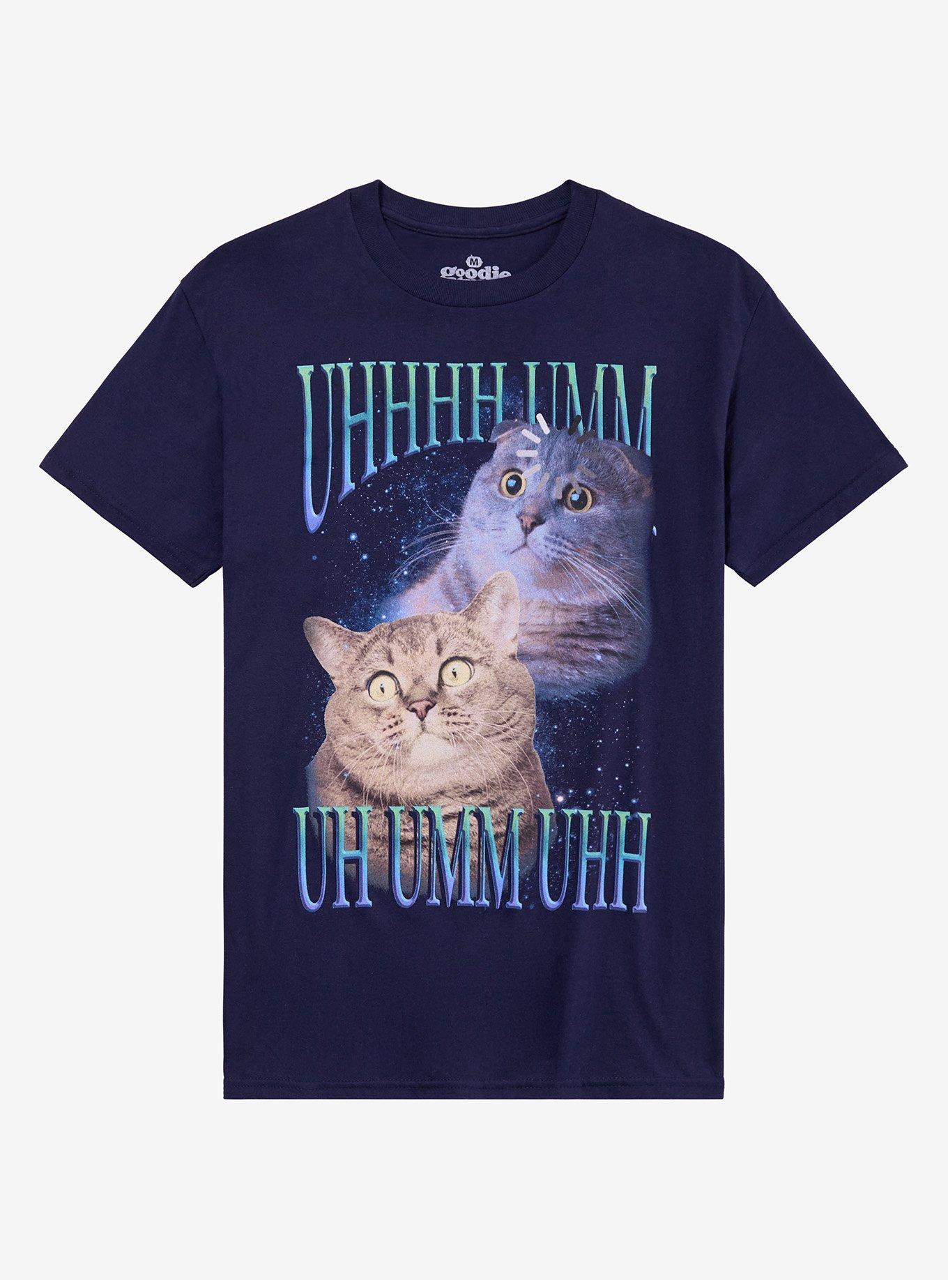 Ummm Cat Space T-Shirt By Goodie Two Sleeves, , hi-res