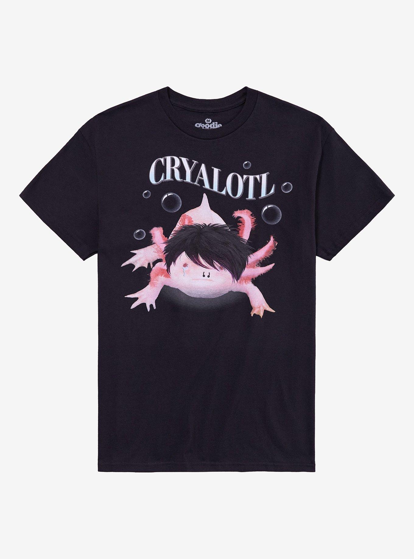 Emo Axolotl T-Shirt By Goodie Two Sleeves, , hi-res