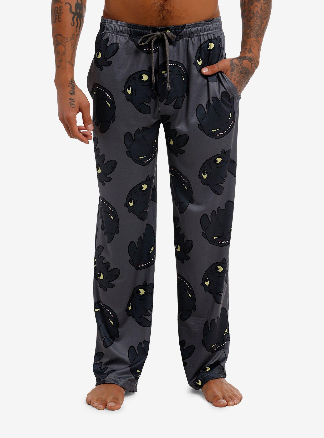 How To Train Your Dragon Toothless Toss Pajama Pants, , hi-res
