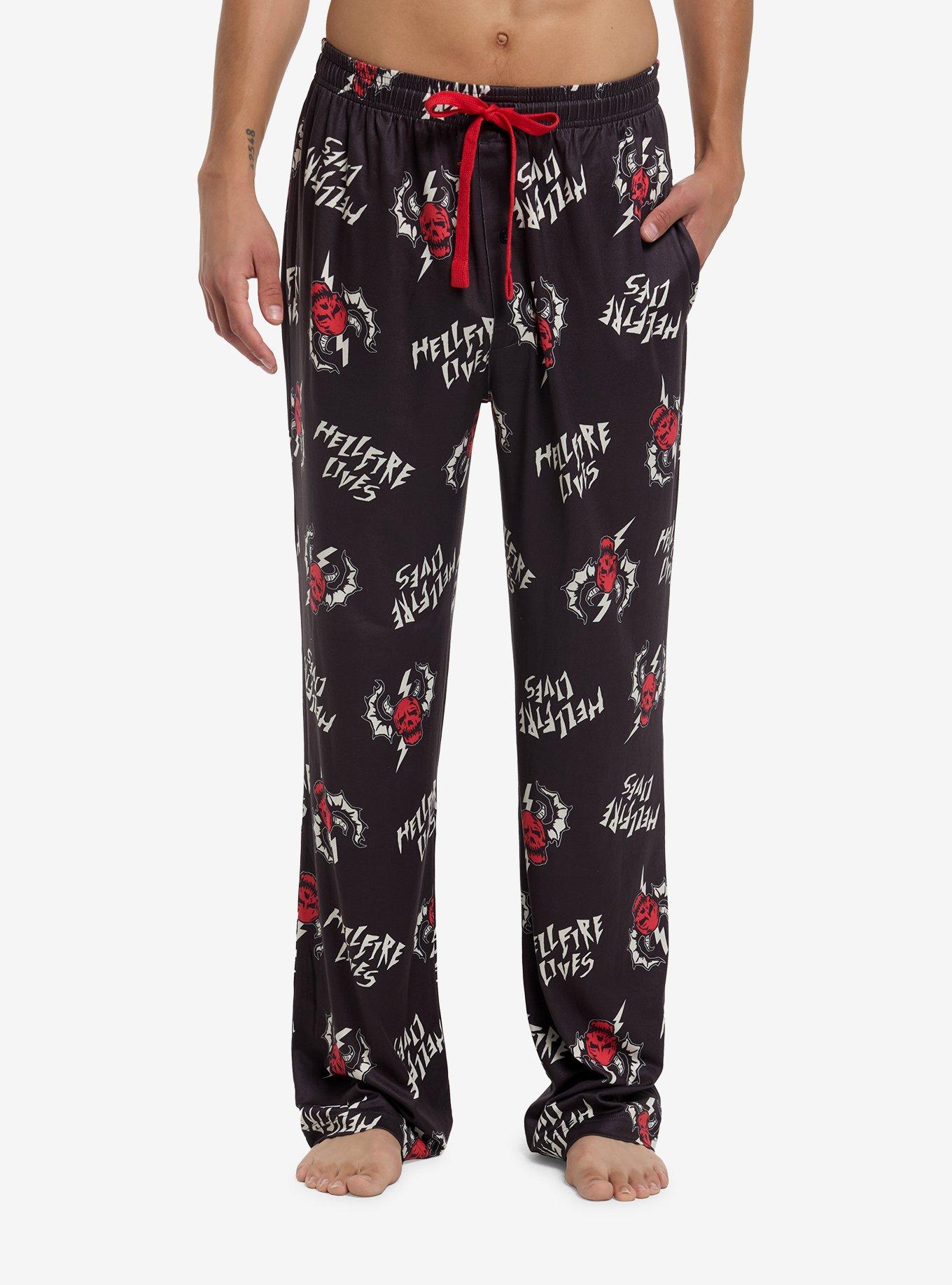 Stranger Things Hellfire Lives Pajama Pants, , hi-res