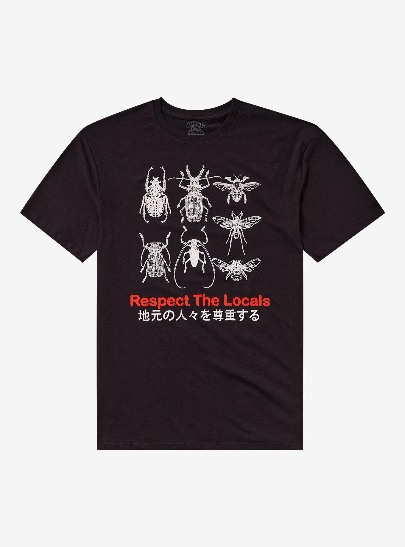 Respect The Locals Bugs T-Shirt By Call Your Mother, , hi-res