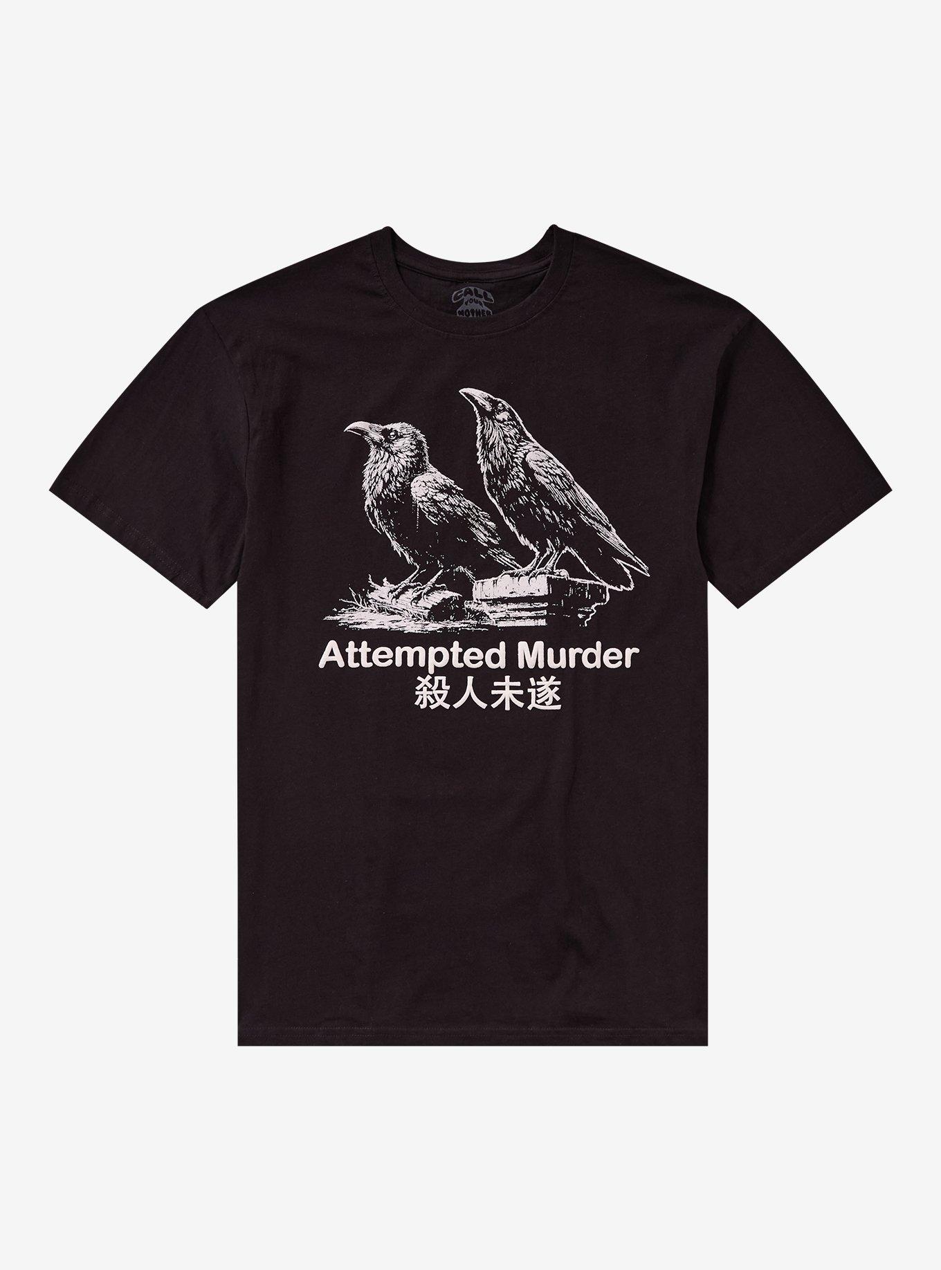 Murder Of Crows T-Shirt By Call Your Mother, , hi-res