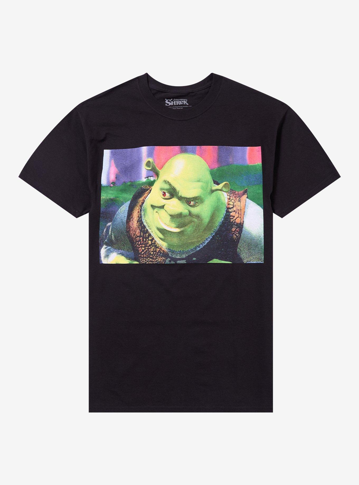 Shrek Smirk Panel T-Shirt, , hi-res