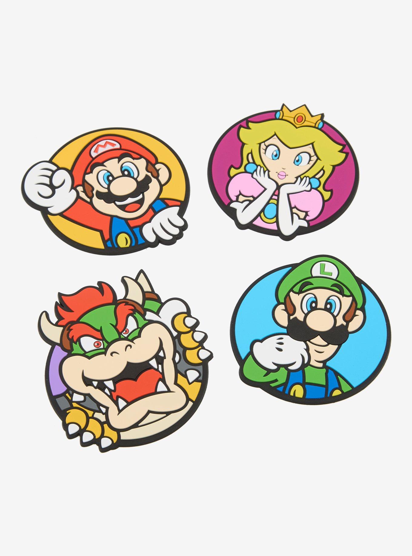 Nintendo Super Mario Characters Coaster Set, , hi-res