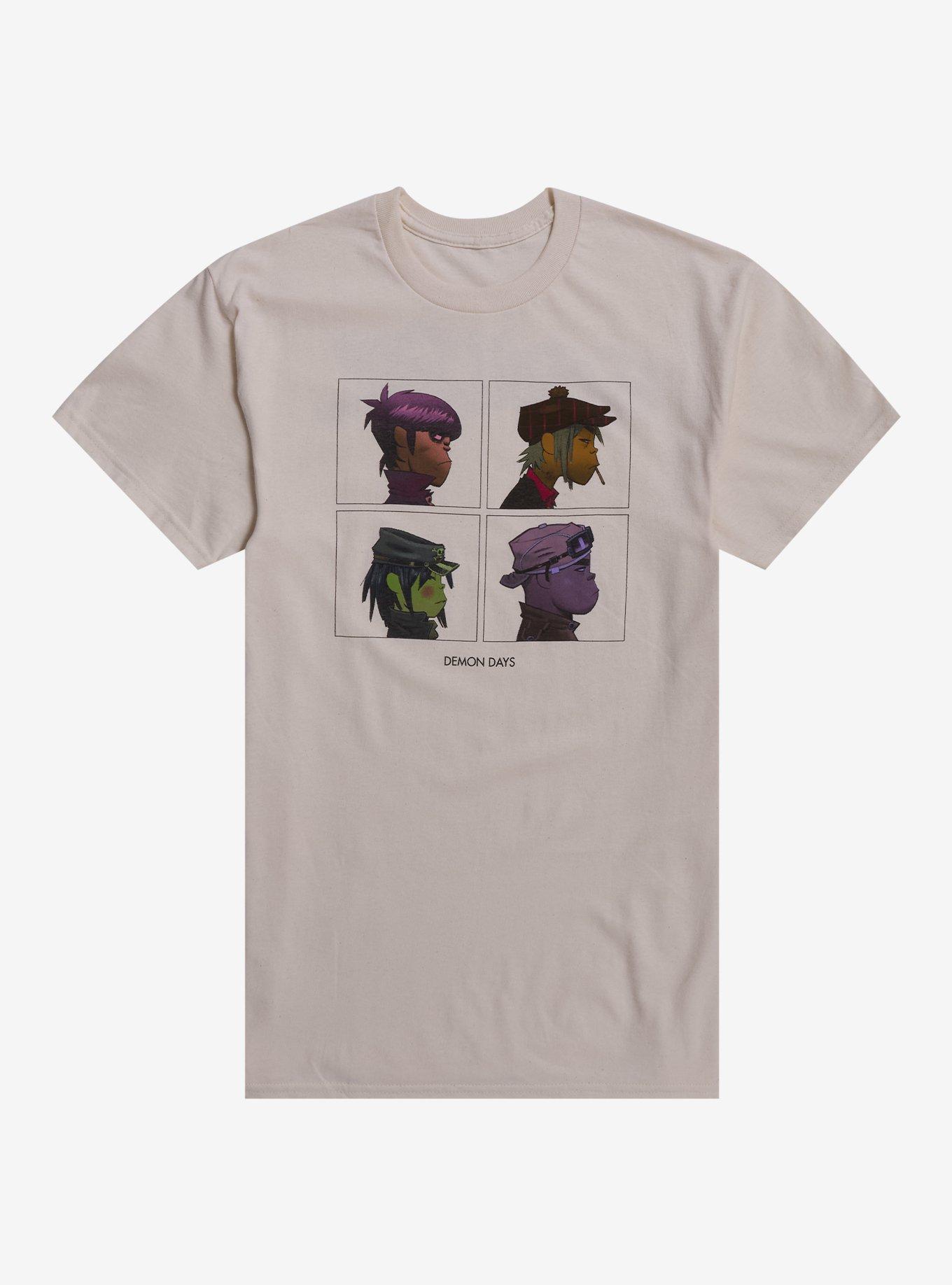 Gorillaz Demon Days Album Cover Grid T-Shirt, , hi-res