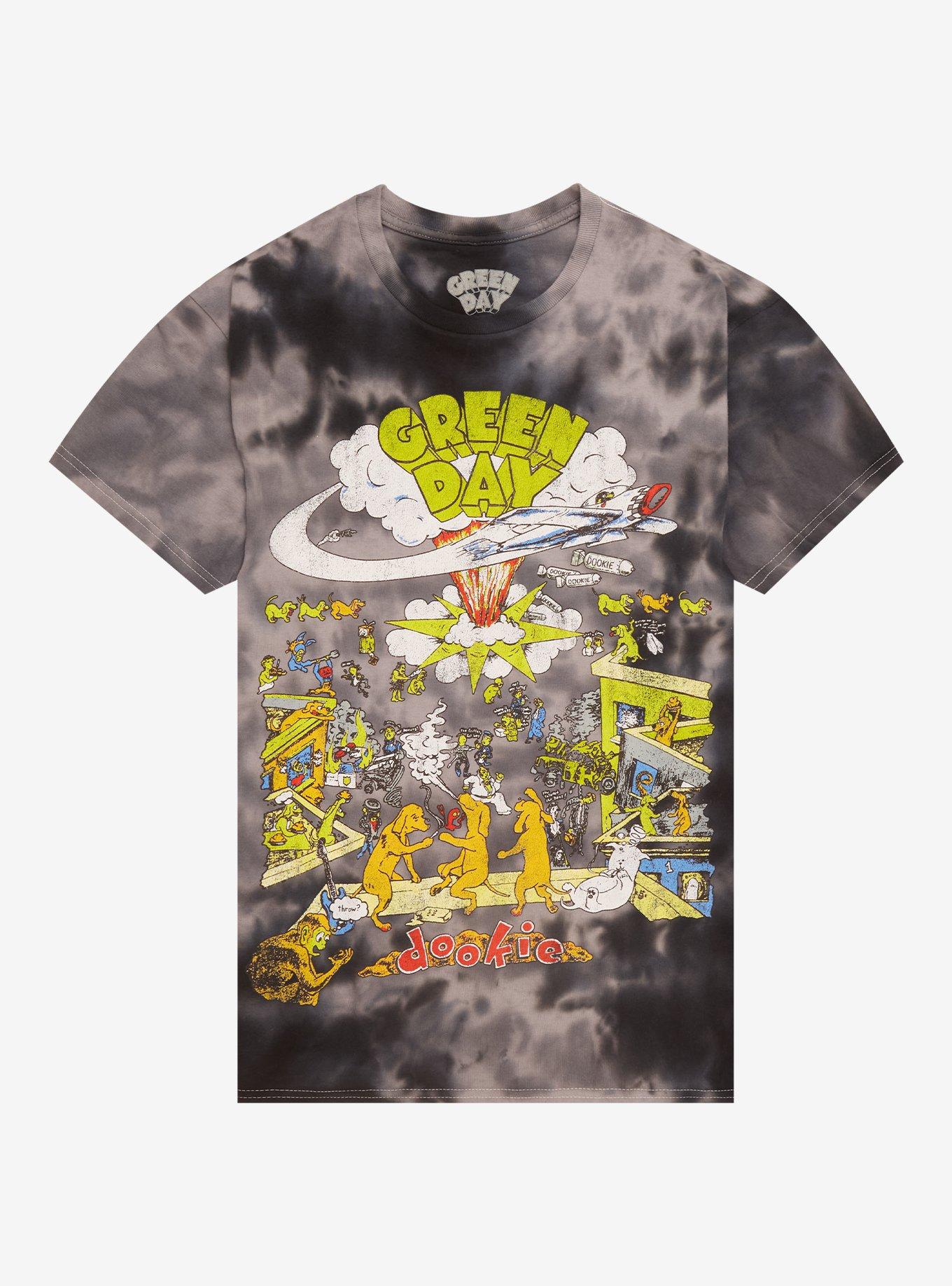 Green Day Dookie Dogs Tie-Dye T-Shirt, , hi-res