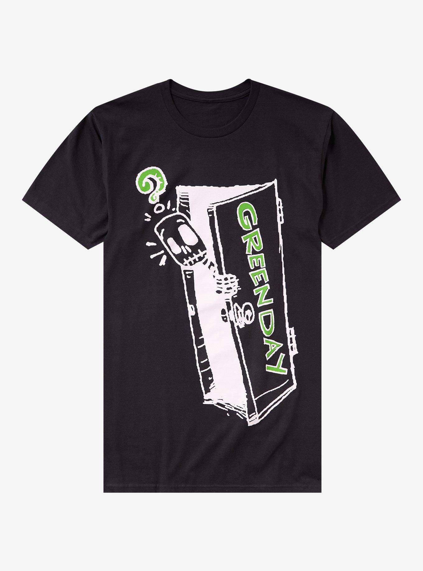 Green Day Skeleton Door T-Shirt, , hi-res