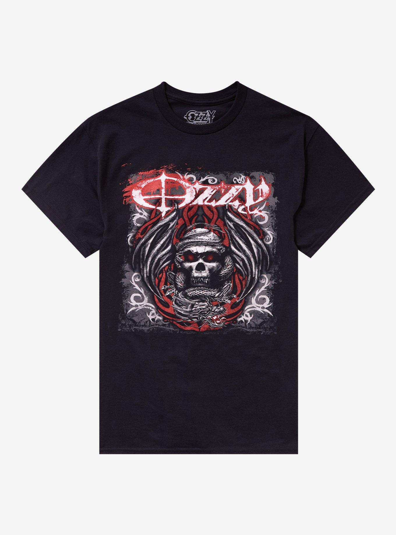 Ozzy Osbourne Winged Skull T-Shirt, , hi-res