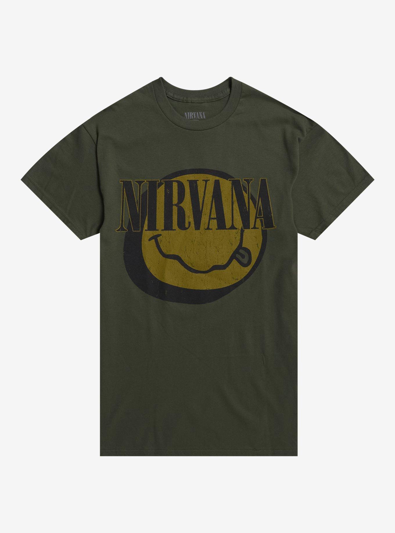 Nirvana Nevermind Smile T-Shirt, , hi-res