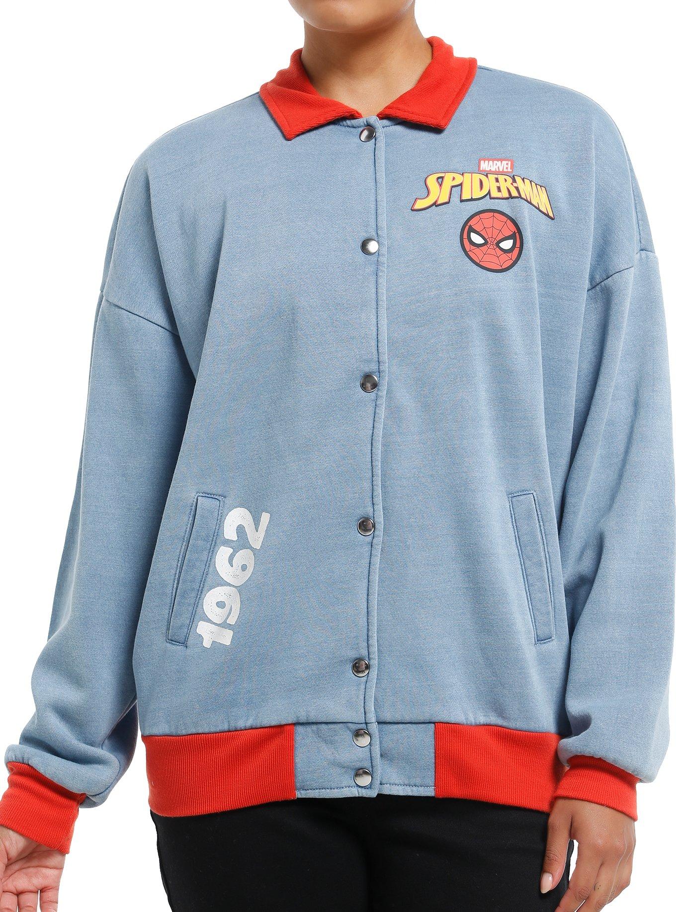 Marvel Spider-Man Comic Bomber Jacket, , hi-res