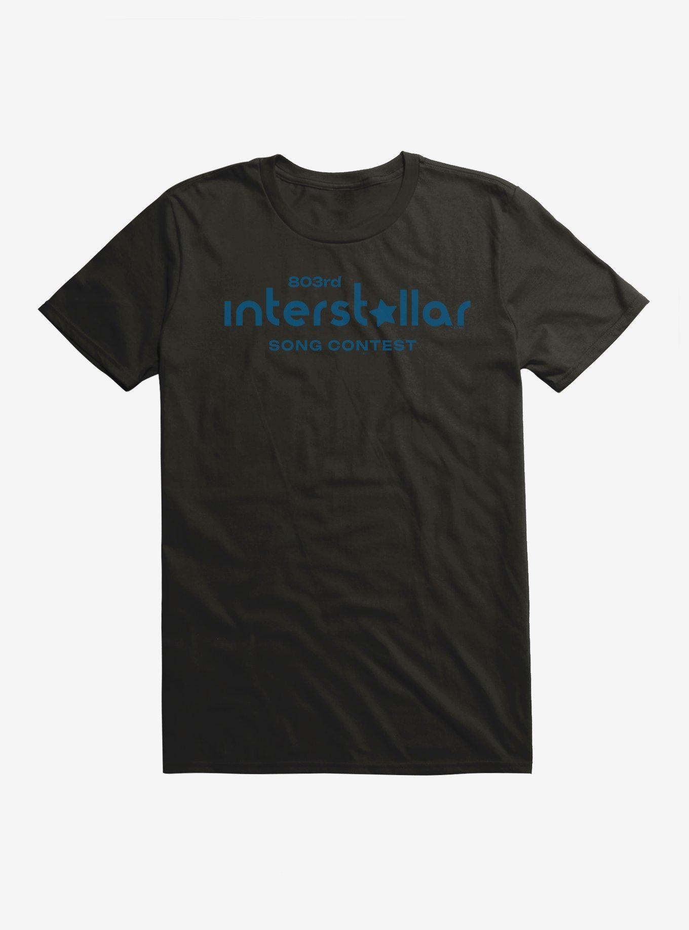 Doctor Who 803rd Interstellar Song Contest T-Shirt, BLACK, hi-res