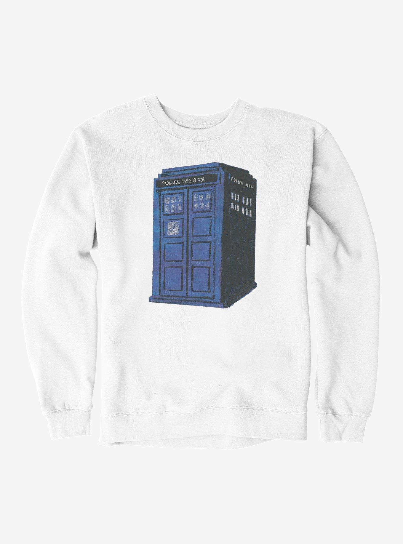 Doctor Who Tardis Painting Sweatshirt, , hi-res