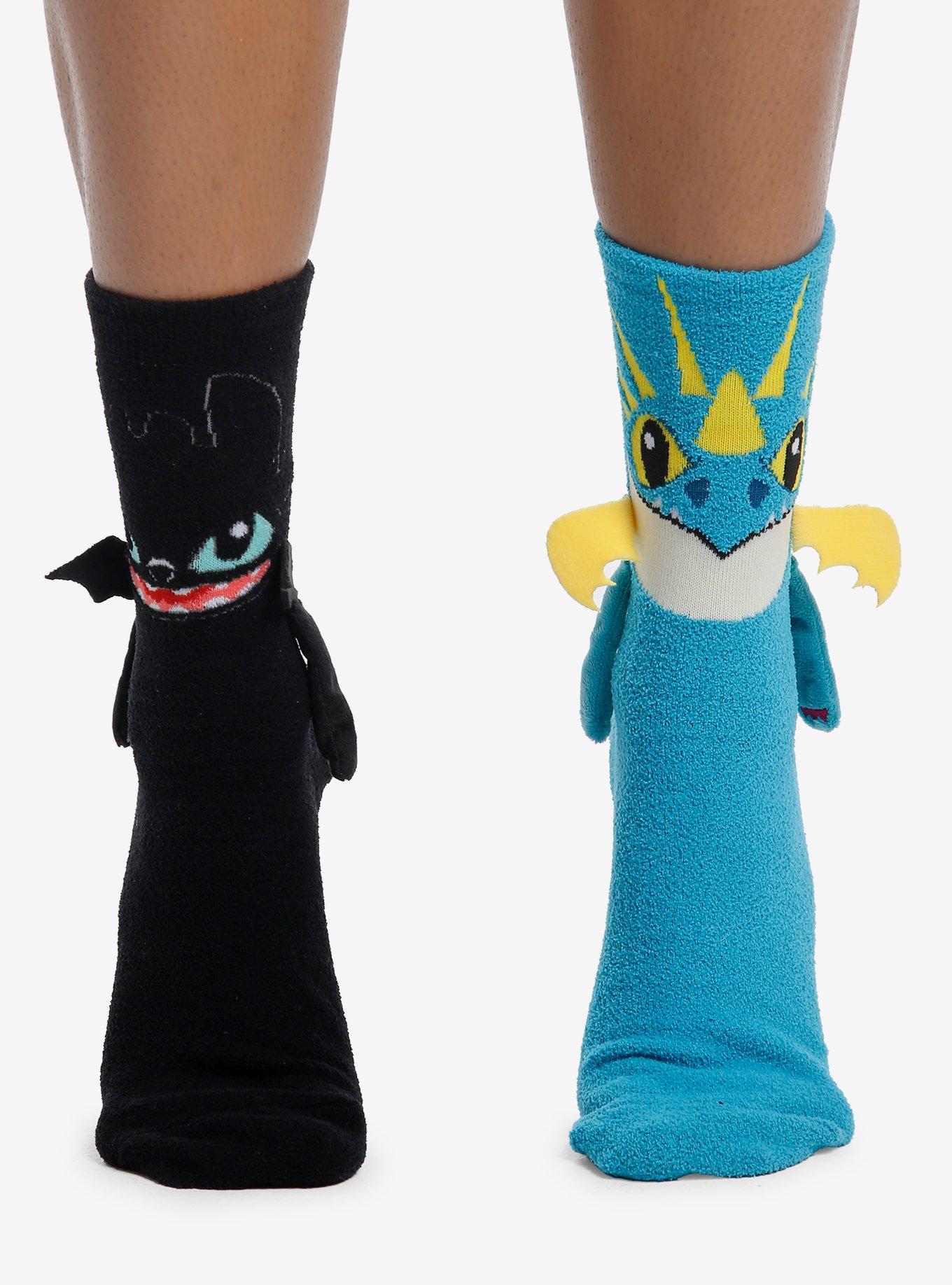 How To Train Your Dragon Magnetic Arms Mismatch Cozy Socks, , hi-res