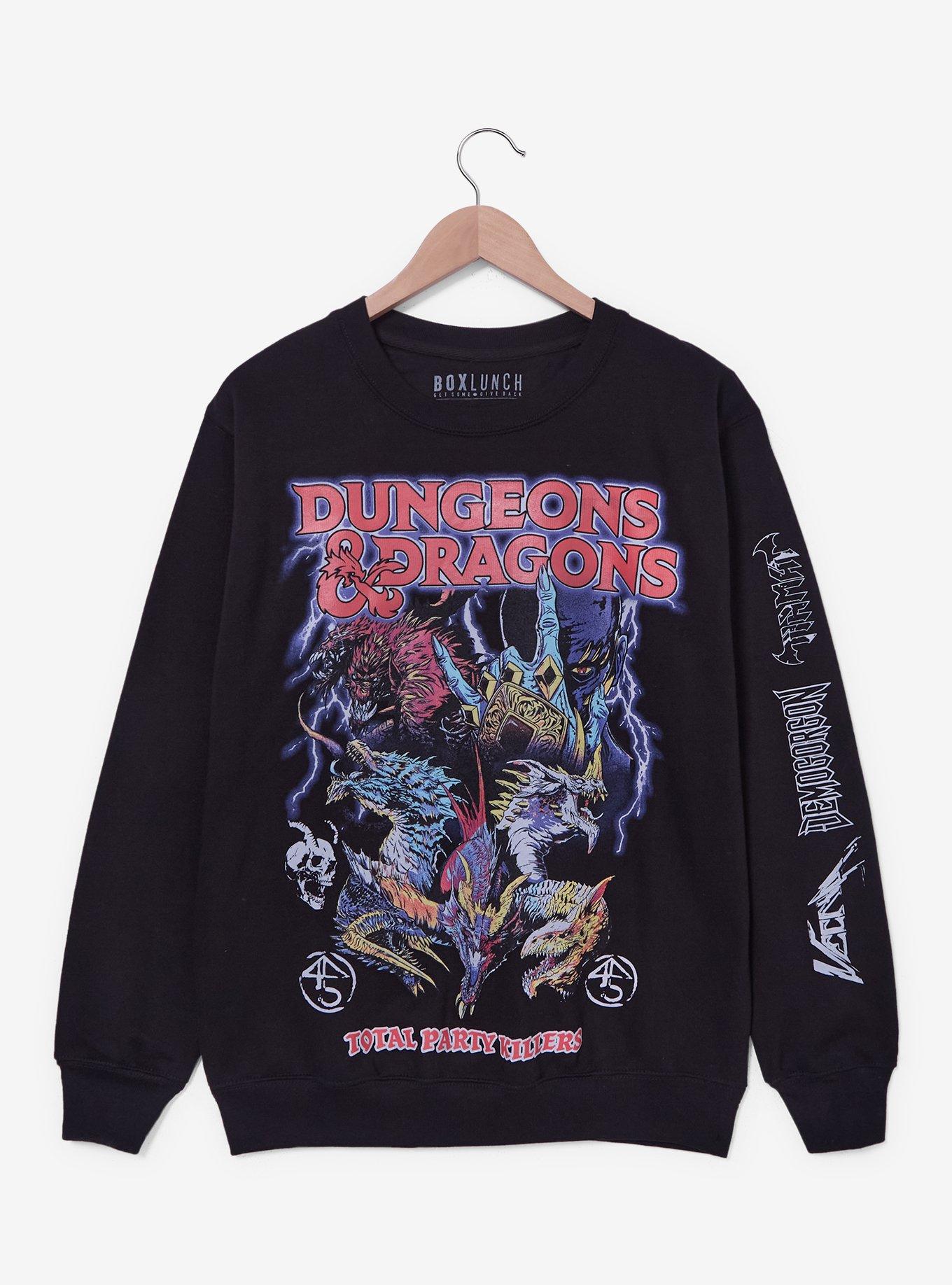 Dungeons & Dragons Total Party Killers Crewneck — BoxLunch Exclusive, , hi-res