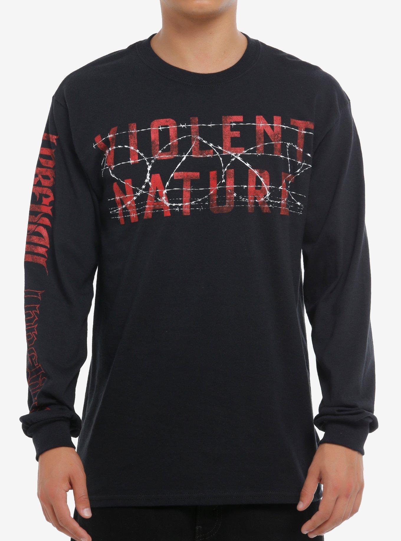 I Prevail Violent Nature Long-Sleeve T-Shirt, , hi-res