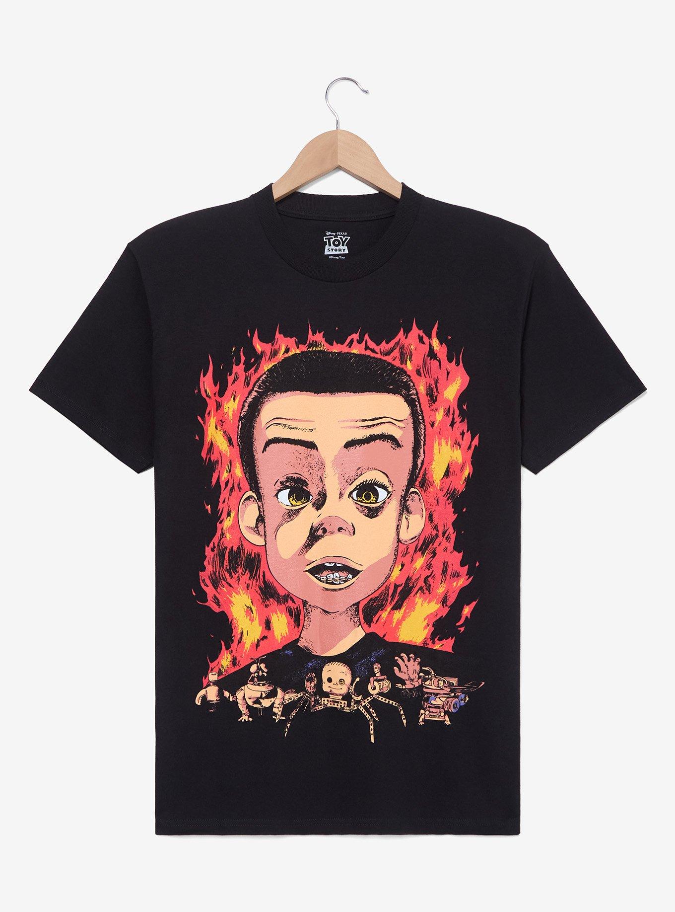 Disney Pixar Toy Story Sid Flames T-Shirt - BoxLunch Exclusive, , hi-res