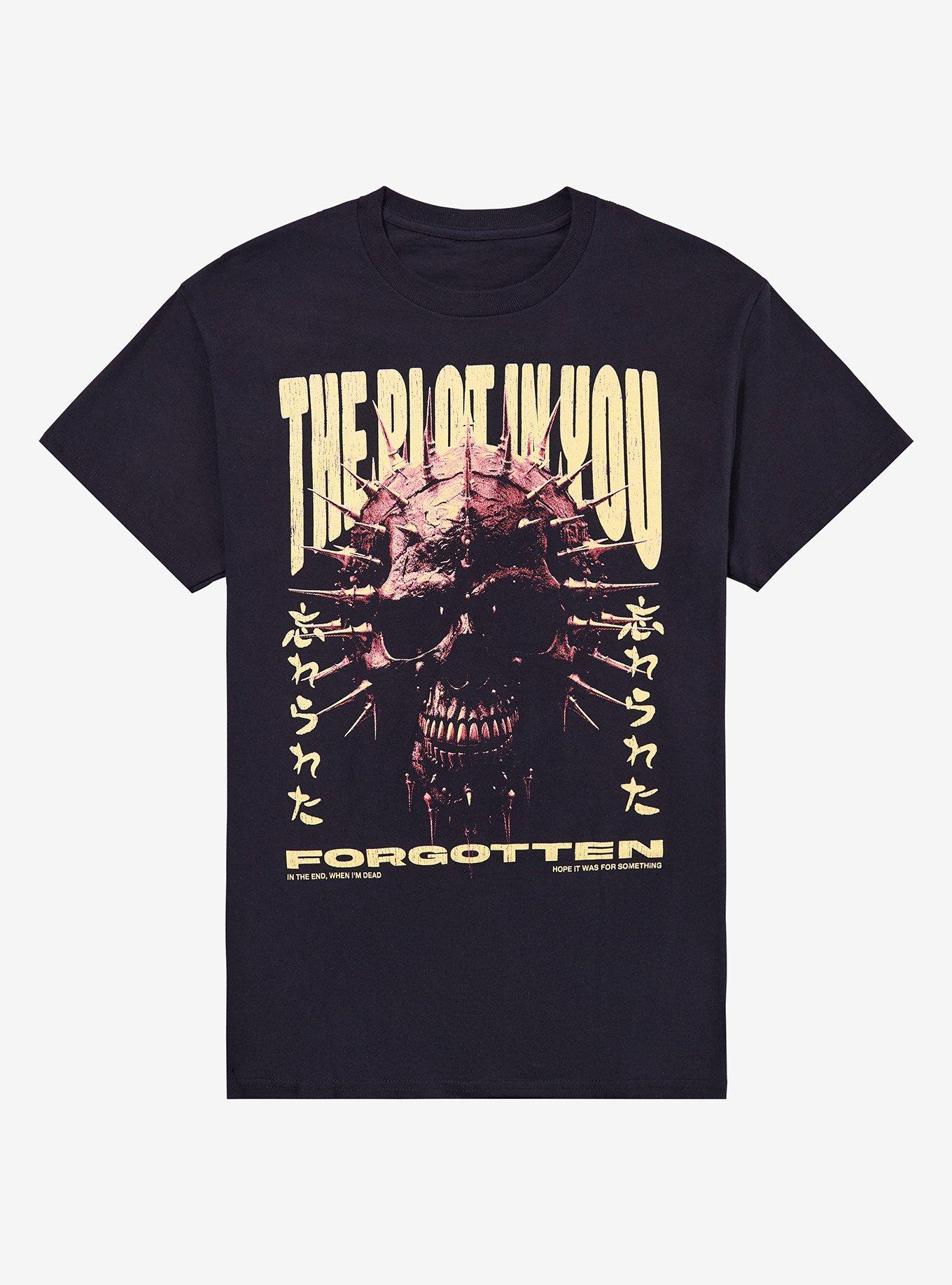 The Plot In You Spiked Skull T-Shirt, , hi-res