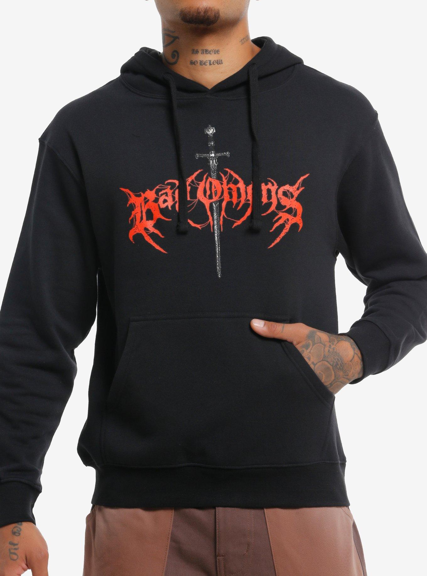 Bad Omens Swords Hoodie, , hi-res