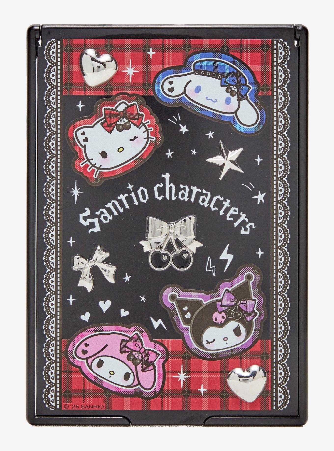 Sanrio Japan Originals Plaid Characters Compact Mirror, , hi-res