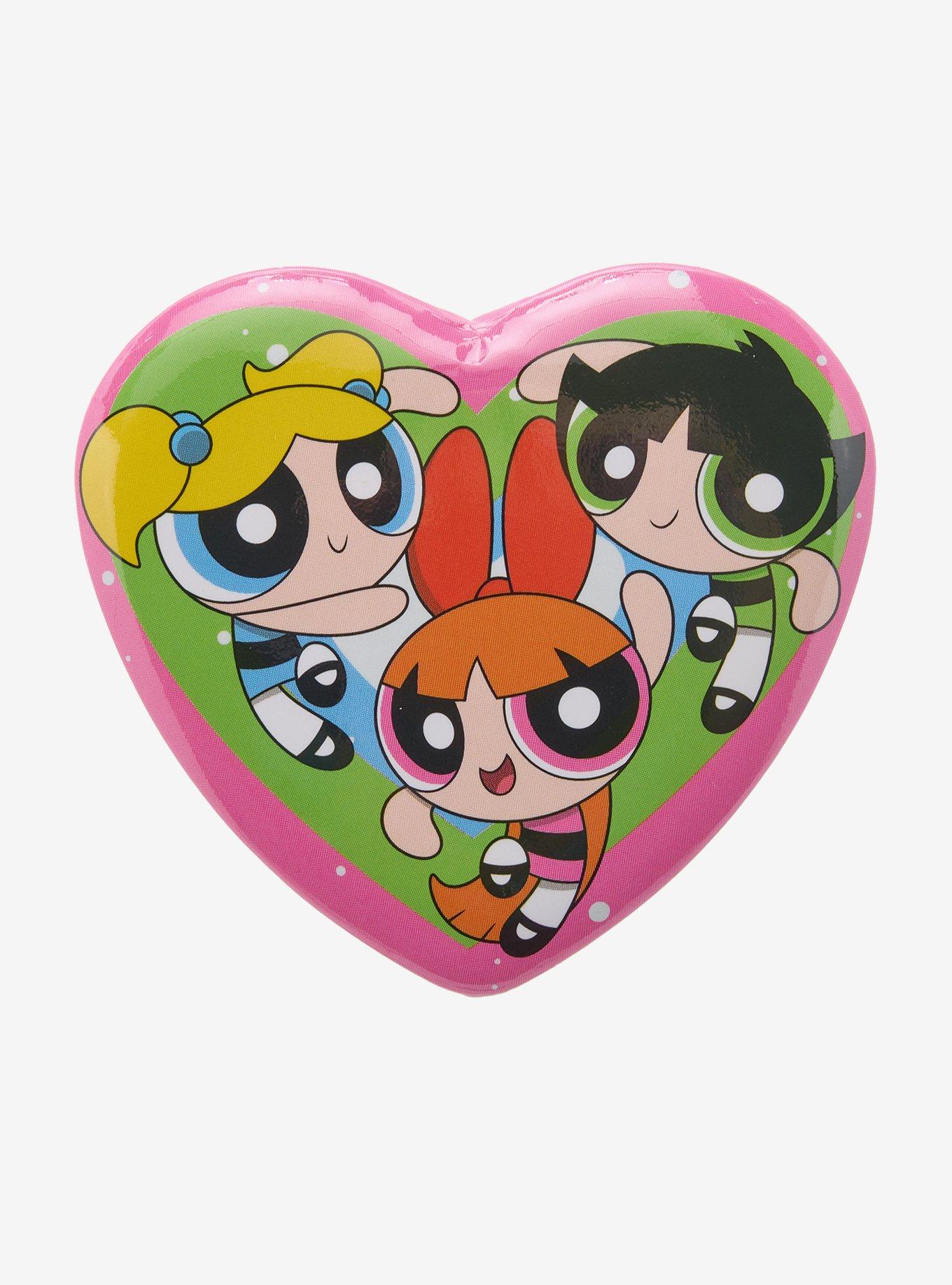 The Powerpuff Girls Heart Button, , hi-res
