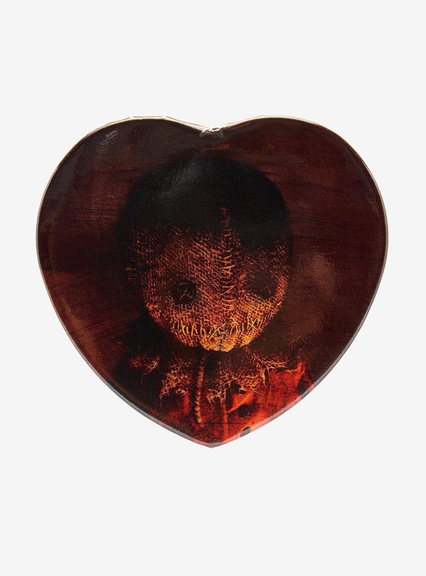 Trick 'R Treat Sam Heart Button, , hi-res