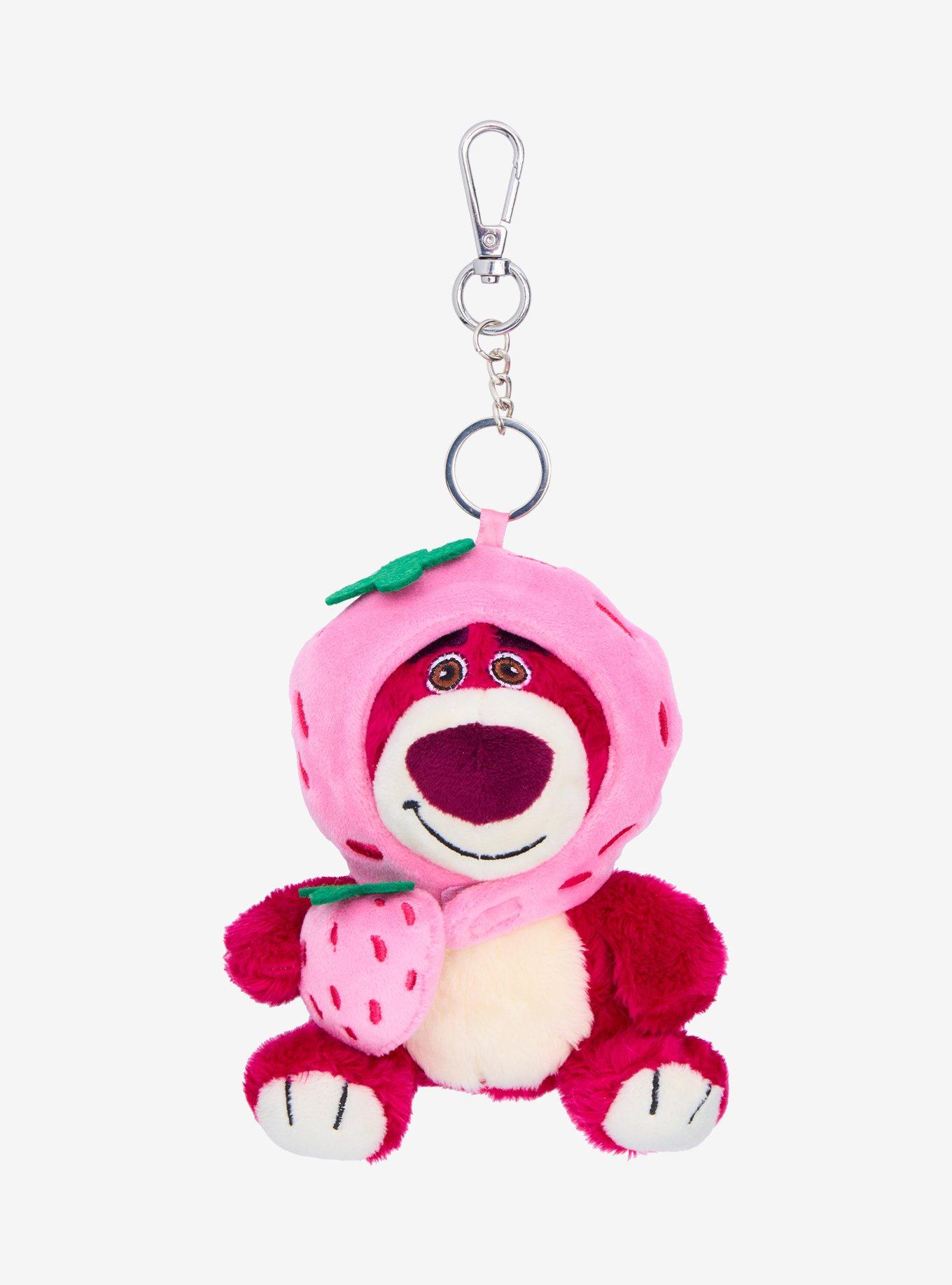 Disney Pixar Toy Story 3 Lotso Strawberry Hat Plush Clip &mdash; BoxLunch Exclusive, , hi-res