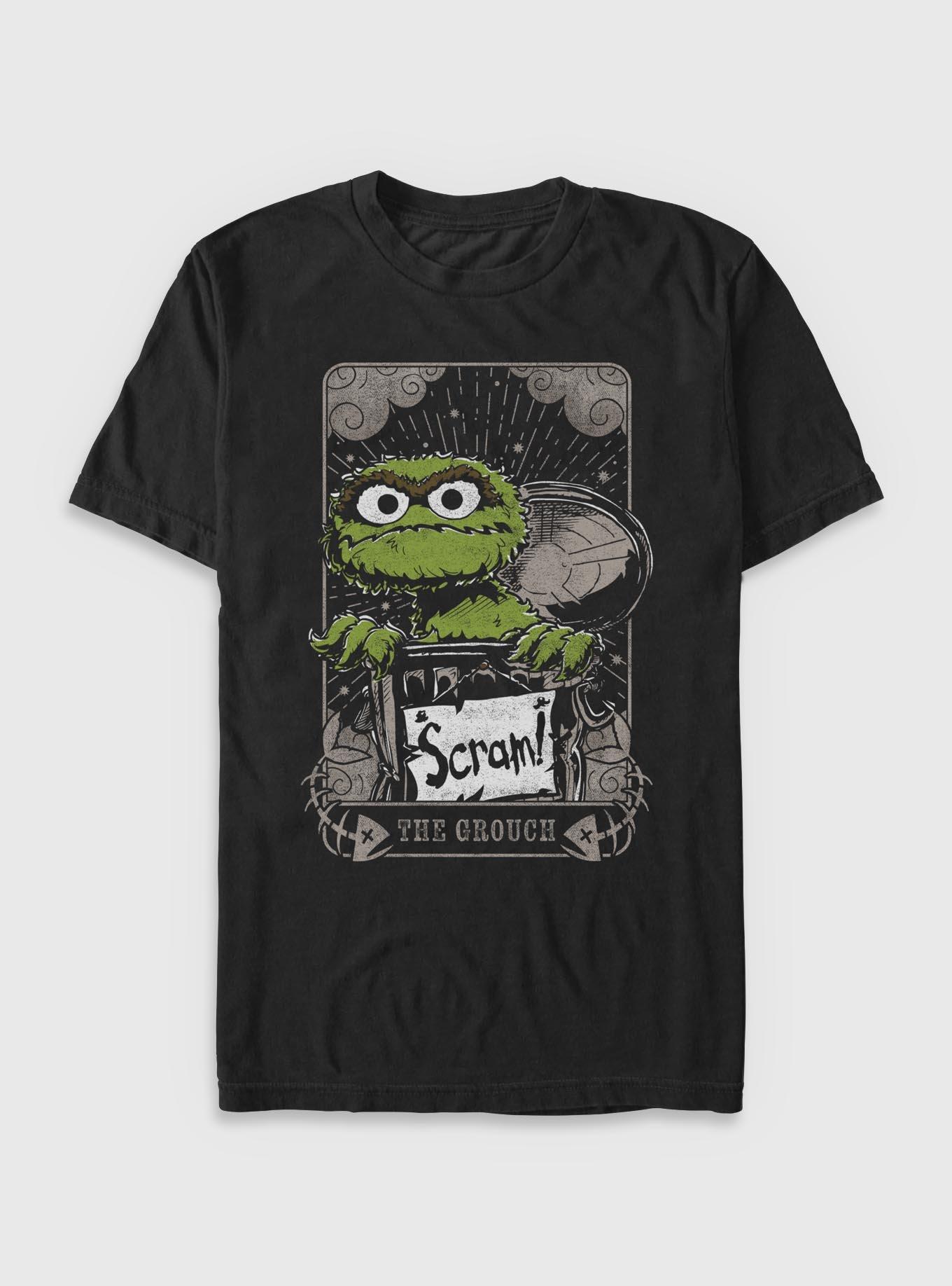 Sesame Street The Grouch Tarot T-Shirt, BLACK, hi-res
