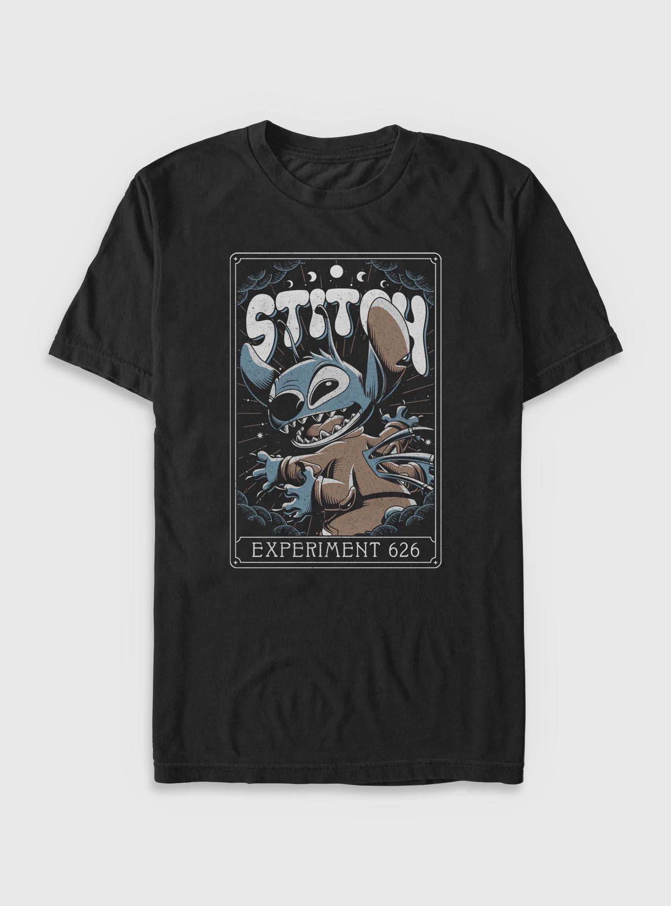 Disney Lilo & Stitch Tarot T-Shirt, BLACK, hi-res
