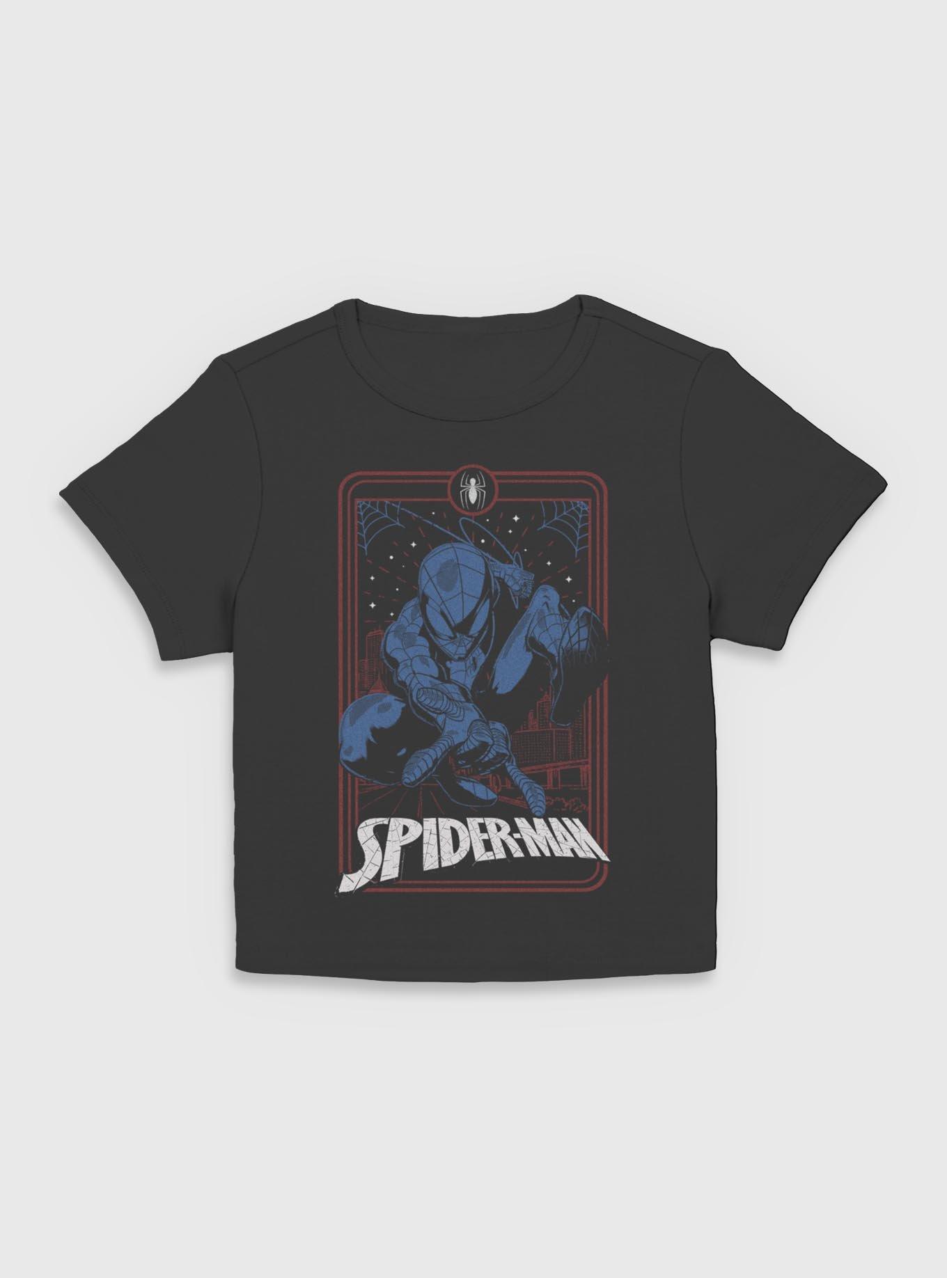 Marvel Spider-Man Web Tarot Girls Baby T-Shirt, BLACK, hi-res