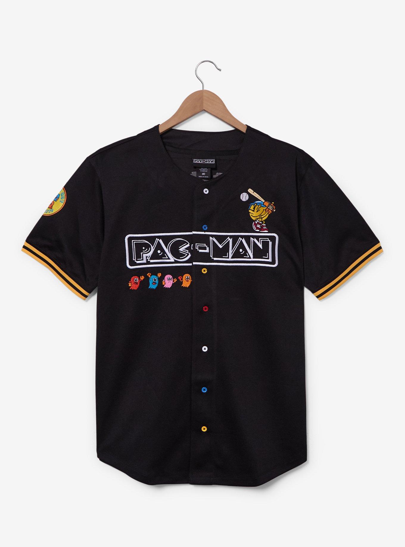 PAC-MAN Retro Baseball Jersey &mdash; BoxLunch Exclusive, , hi-res