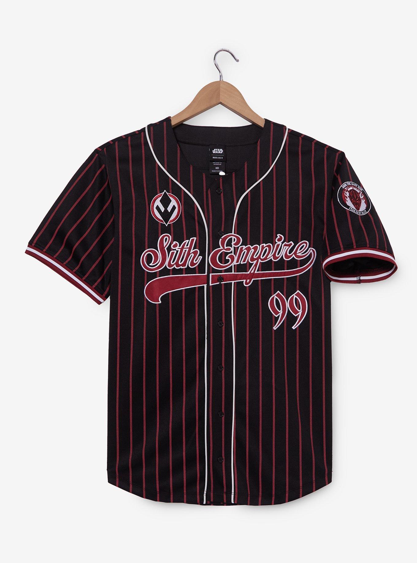 Star Wars Darth Maul Sith Empire Baseball Jersey - BoxLunch