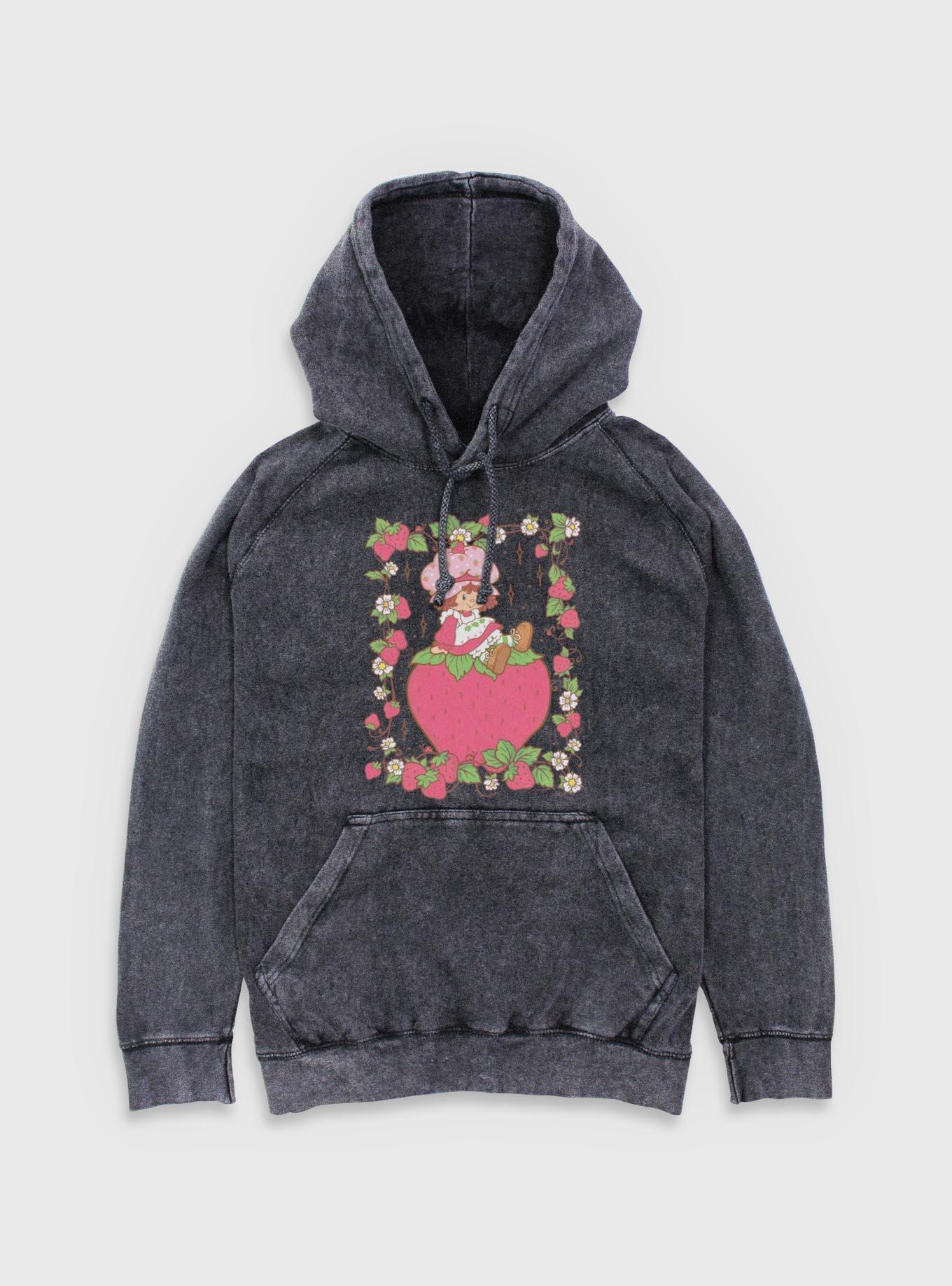 Strawberry Shortcake Strawberry Pose Mineral Wash Hoodie, , hi-res