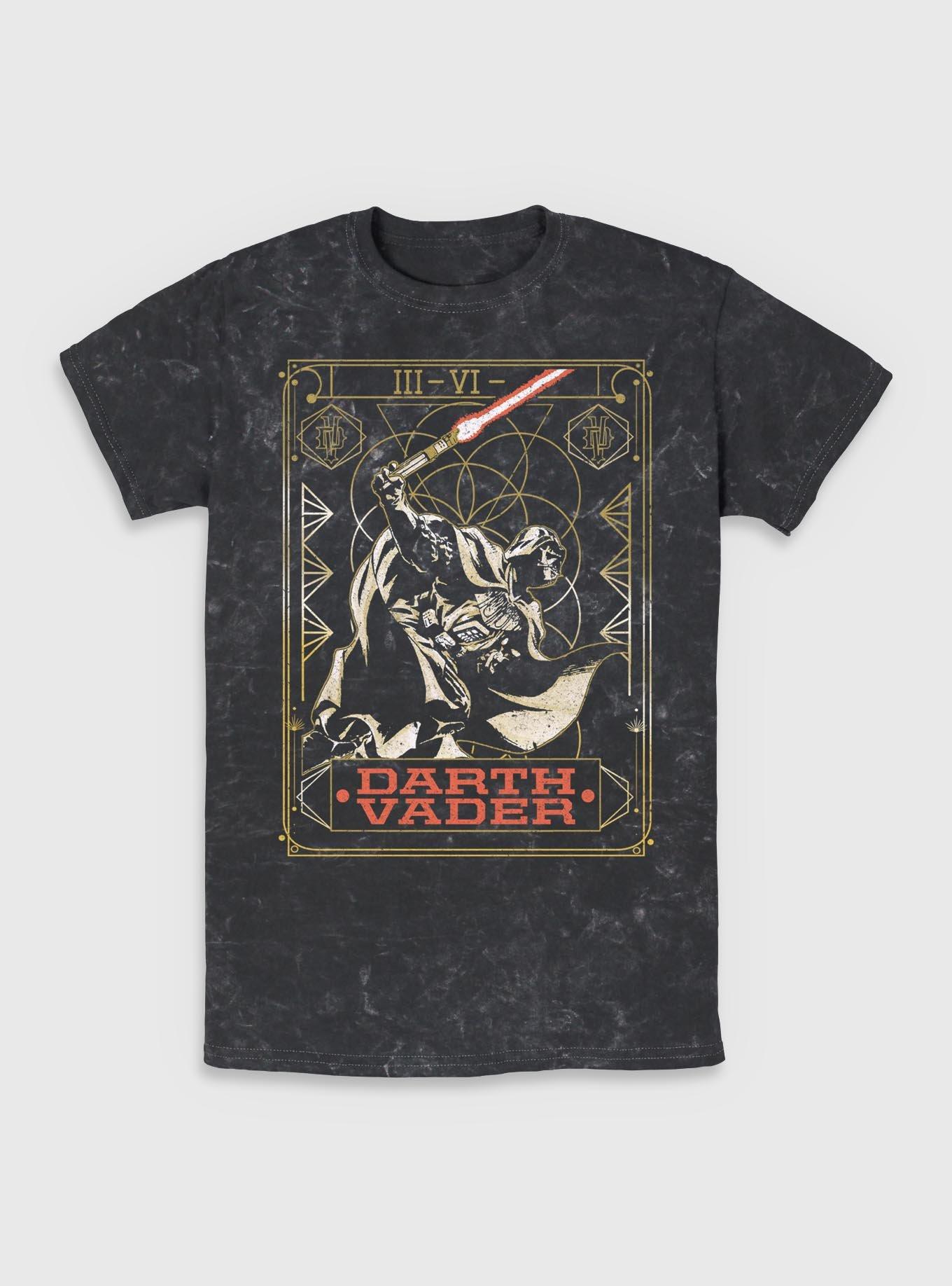 Star Wars Darth Vader The Apprentice Tarot Mineral Wash T-Shirt, , hi-res