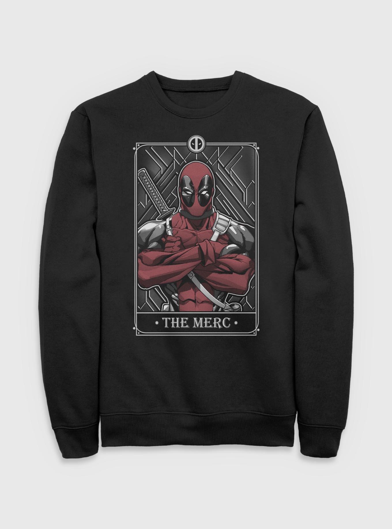 Marvel Deadpool The Merc Tarot Sweatshirt