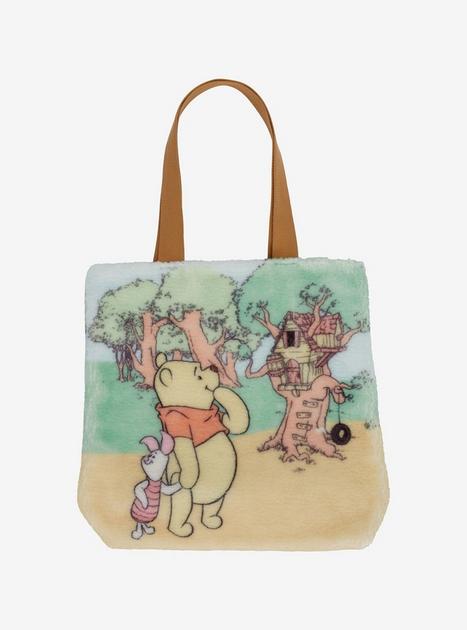 Her Universe Disney Winnie The Pooh Fuzzy Tote Bag | Hot Topic