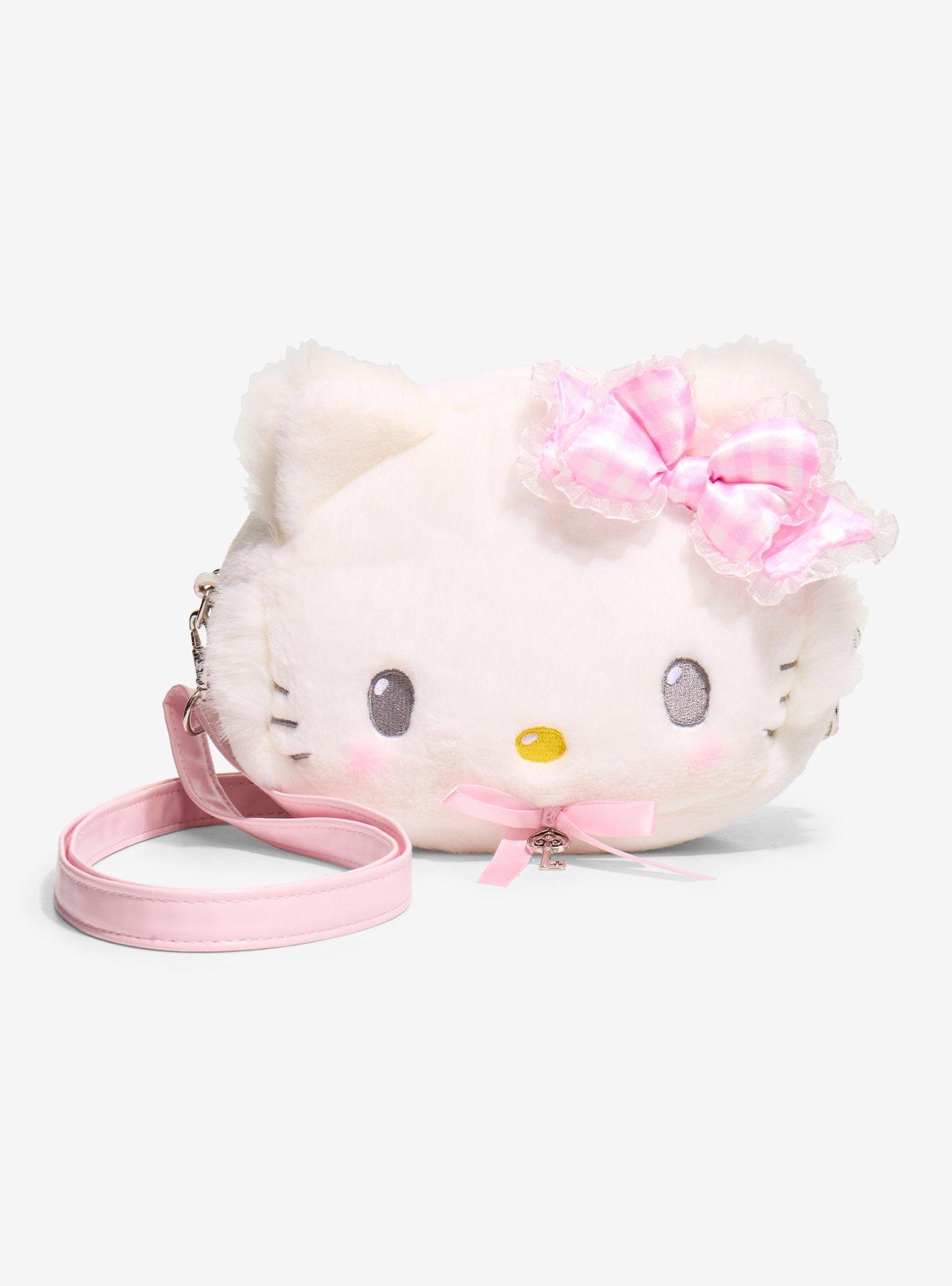 Sanrio Japan Originals Charmmykitty Plush Crossbody Bag | Hot Topic
