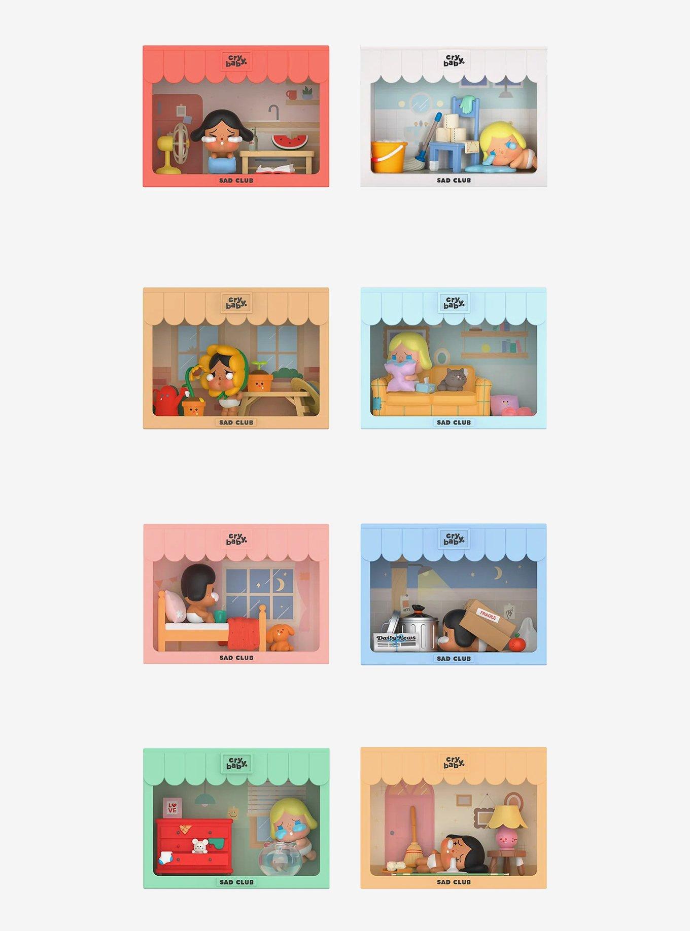 POP MART Crybaby Sad Club Scene Set Blind Box Figure, , hi-res