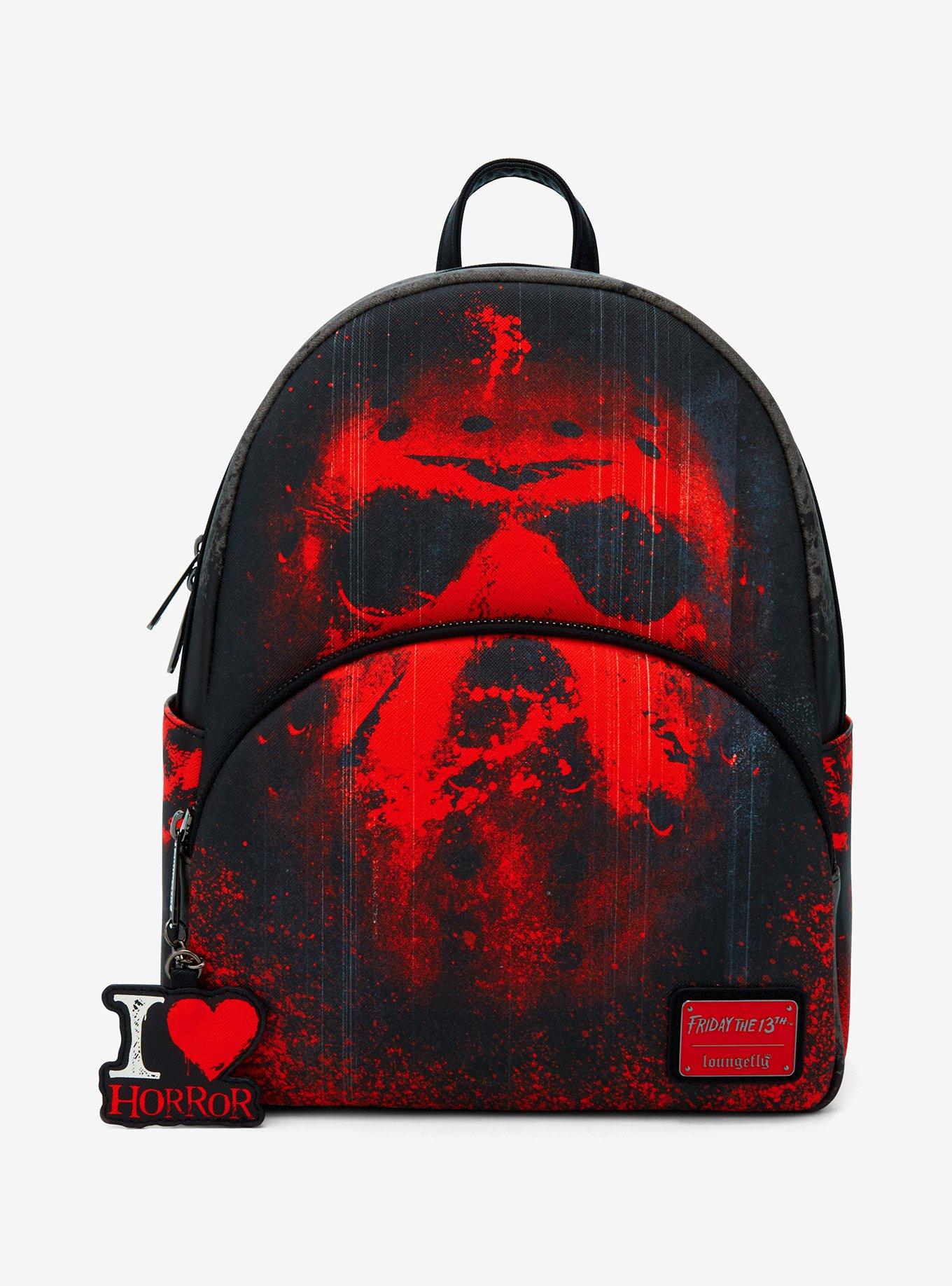 jason voorhees mini backpack Friday The 13th inches long x 4 Friday The 13th Jason Mask