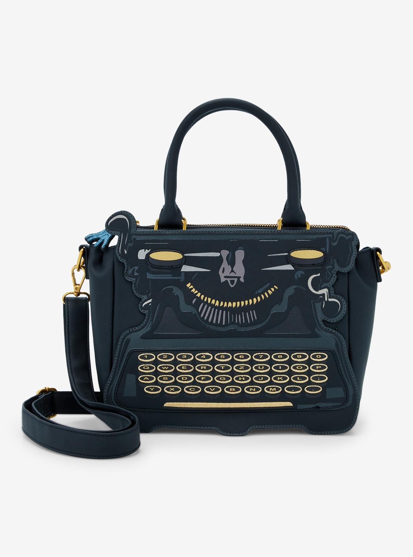 Loungefly Wednesday Typewriter Crossbody Bag, , hi-res